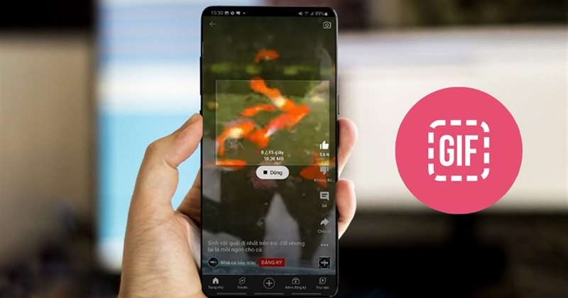 GIF trên điện thoại Android