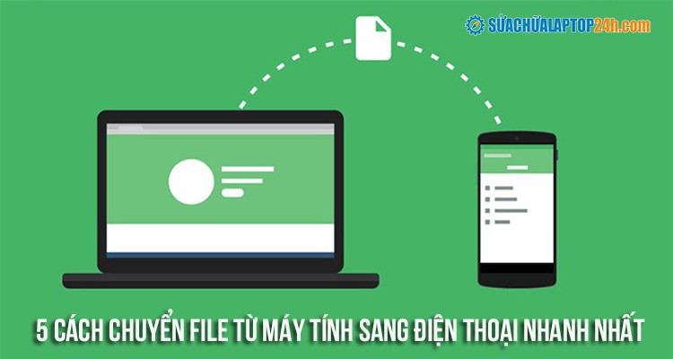 Chia sẻ dữ liệu giữa máy tính và điện thoại