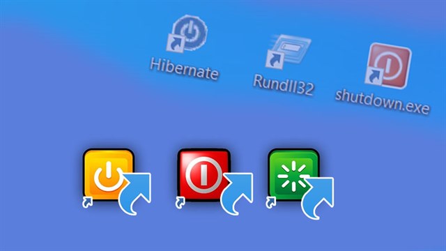 Menu Shutdown Windows