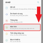 Tự động tắt màn hình khi không dùng