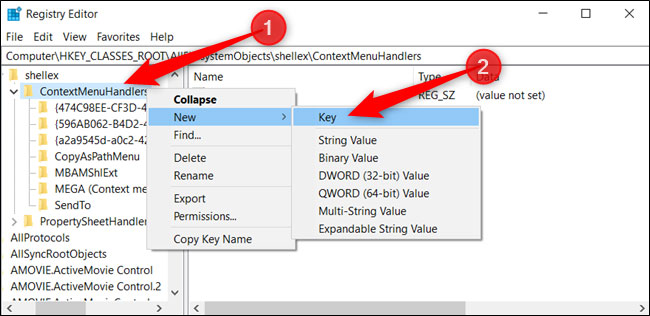 Copy To Menu